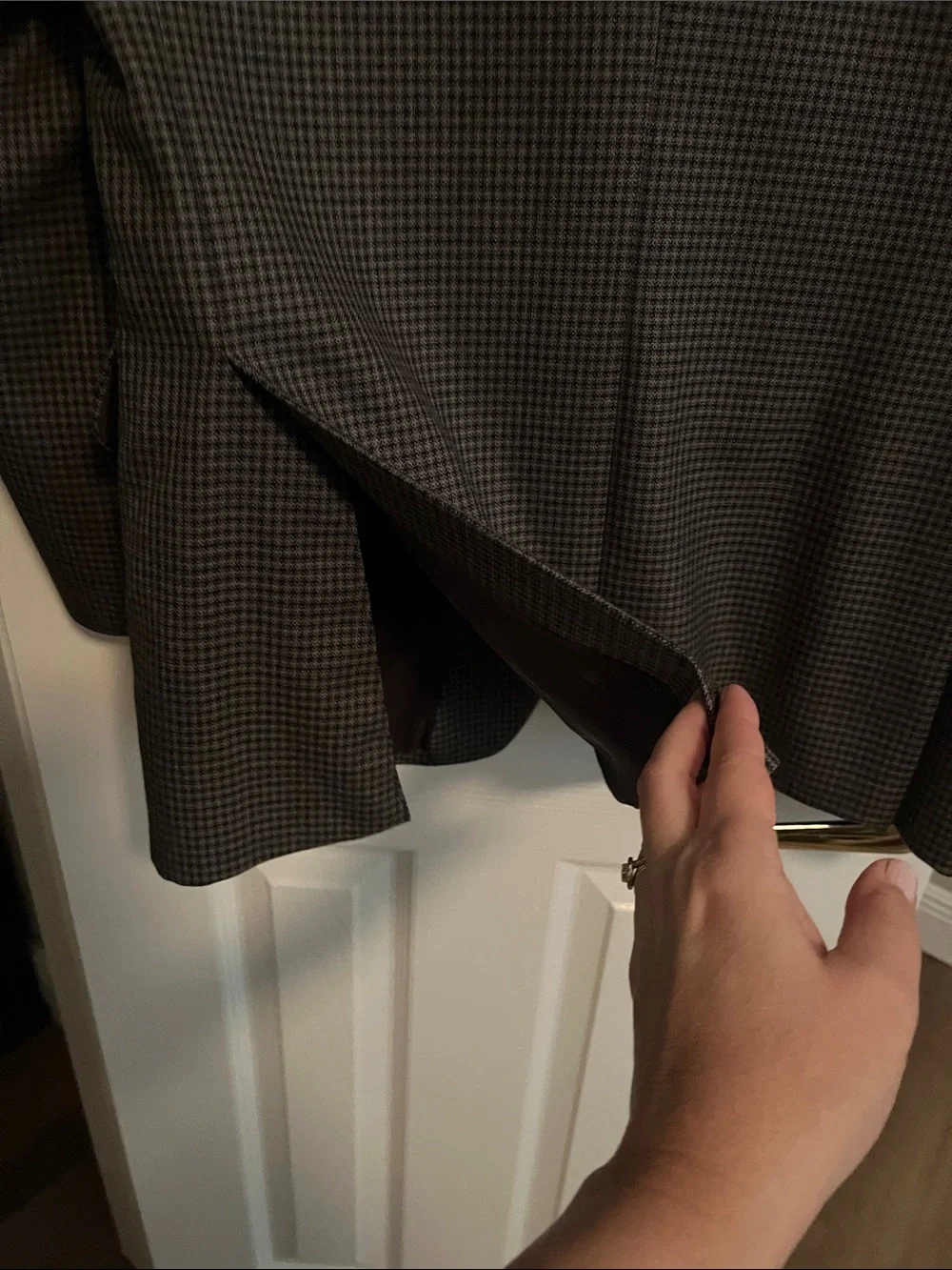 Jos. A. Bank Men's Brown Checked Sport Coat